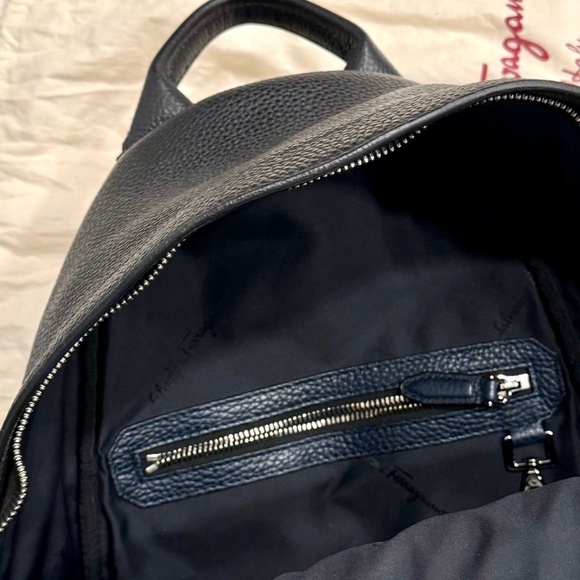 New Salvatore Ferragamo Calfskin Backpak - Picture 8 of 8